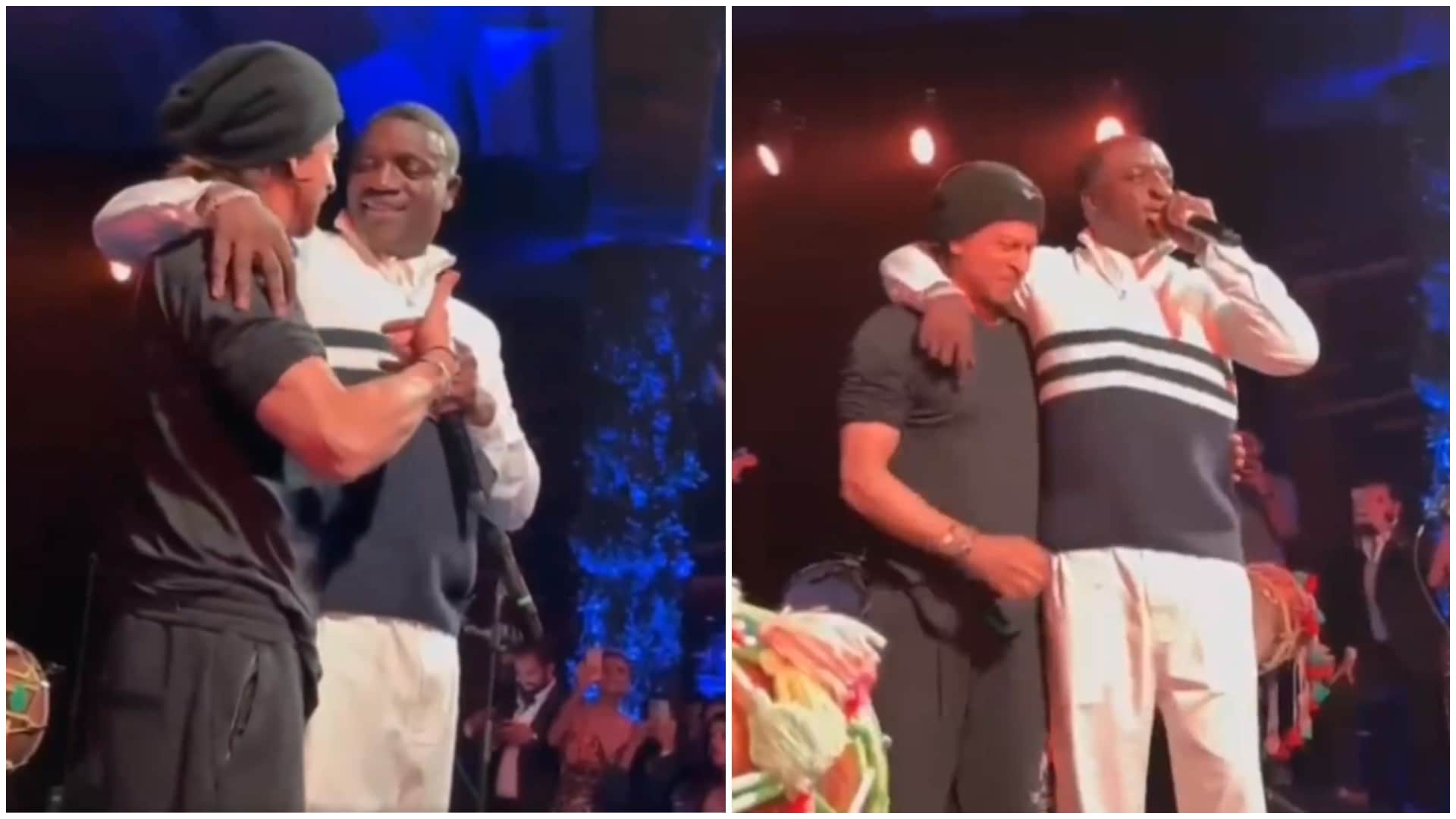 Singer Akon Praised Shah Rukh Khan in Anant Ambani Radhika Merchant Pre Wedding Said He love him Like Brother