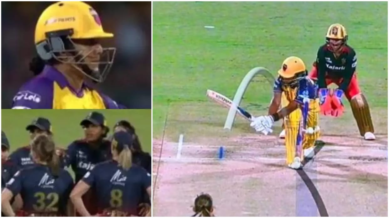 VIDEO: Big controversy in Womens Premier League, DRS declared leg spin ball googly, ruckus decision WPL 2024