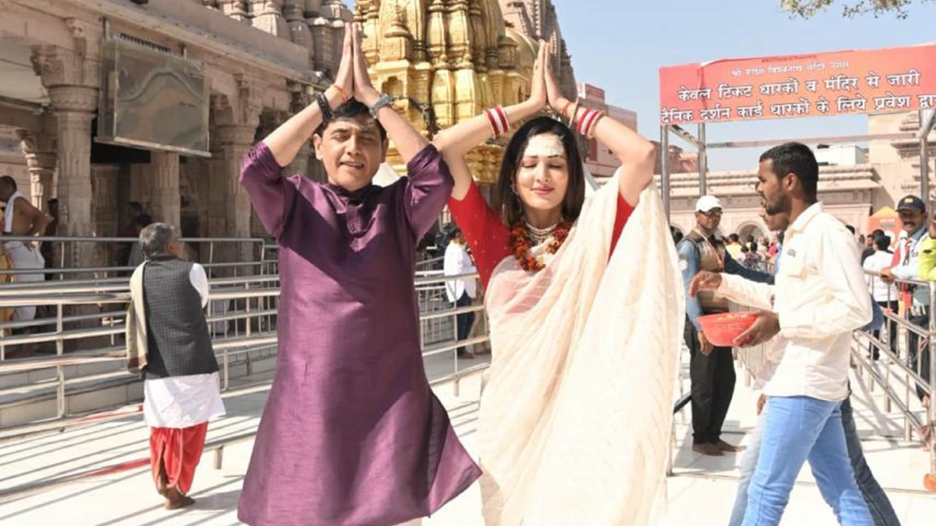 Mahashivratri 2024 pre puja worship by celebrity actors Mahakal Ujjain Babulnath Mumbai Kashi Vishwanath