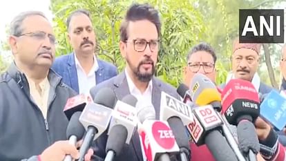 anurag thakur statement over congress and a raja in hamirpur himachal