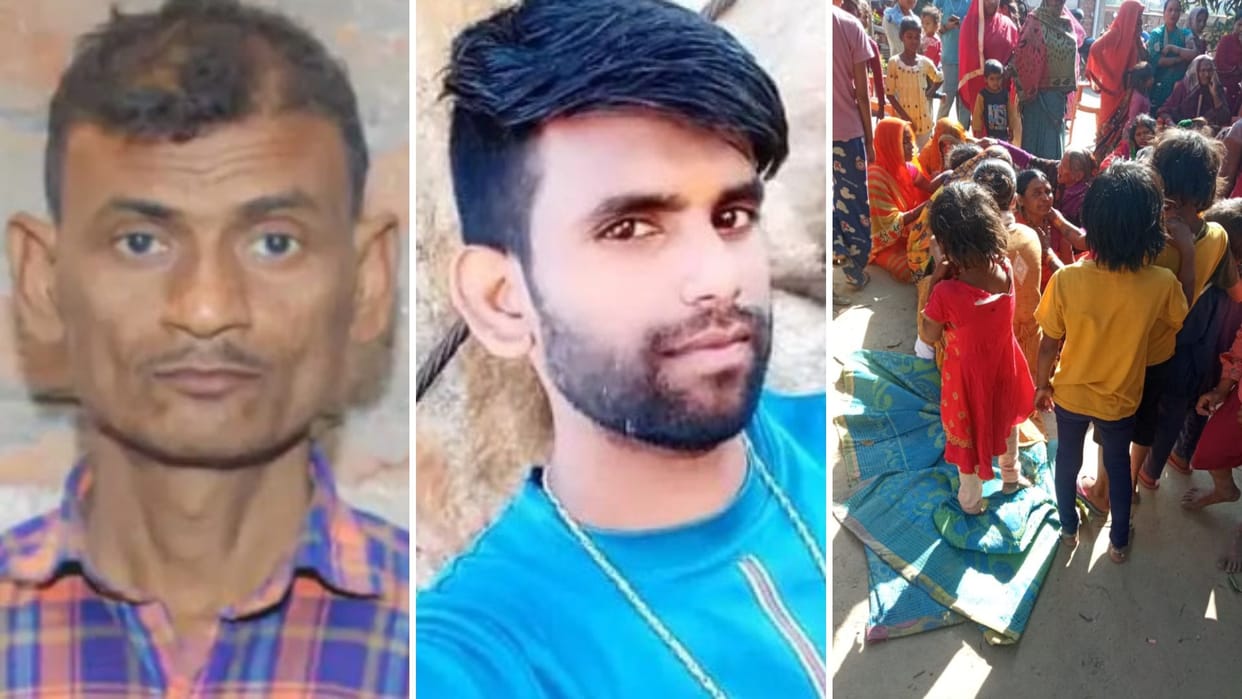 Two dead bodies reached village together in ballia family members screaming