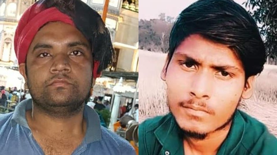 Sambhal: Youth of Baniyather died in Faridabad, Jhang was coming out of the mouth of both of them