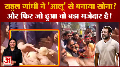 In Bharat Jodo Nyay Yatra, did Rahul Gandhi really make gold from 'potato'? The video will blow your mind!