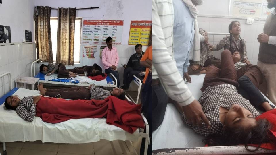 Health of two dozen students deteriorated after eating plum in Mathura