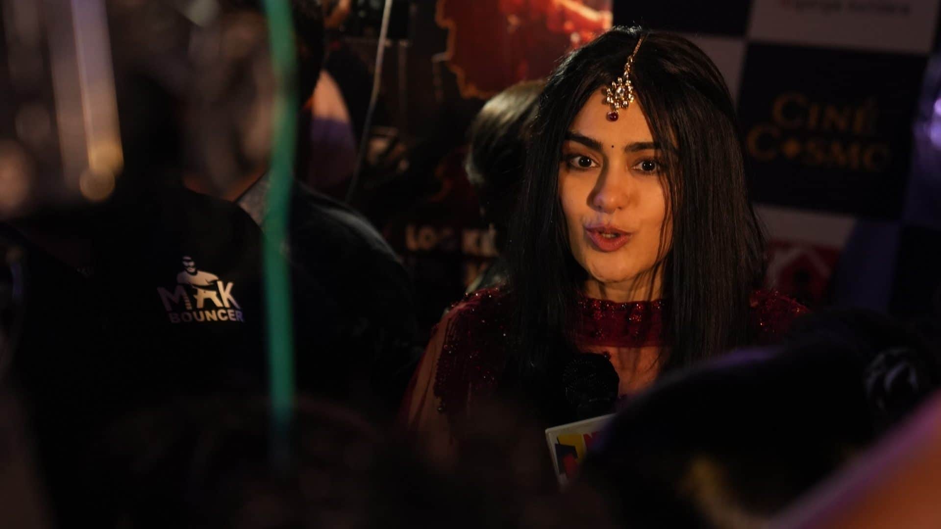 Bastart The Naxal Story Trailer Launch in Raipur Photos Vipul Shah Adah Sharma Indira Tiwari