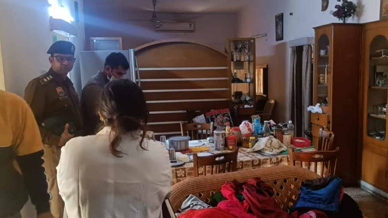 Knife attack on retired colonel and his wife and maid in Panchkula