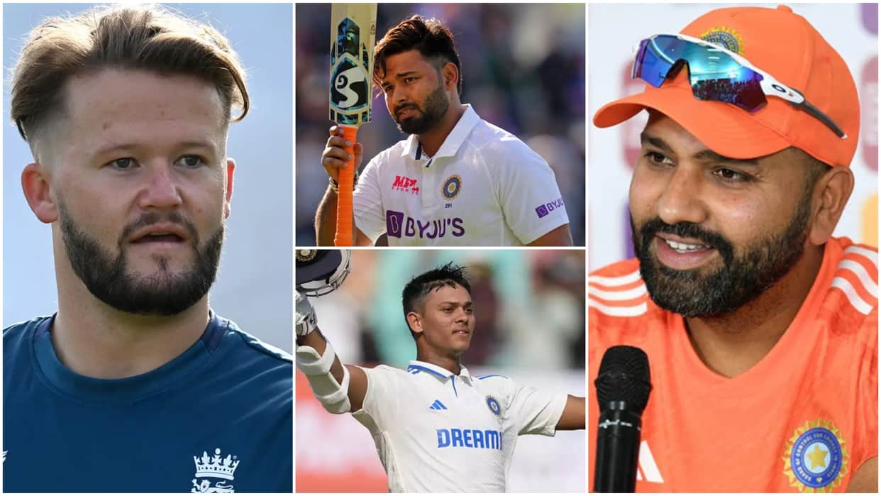 IND vs ENG 5th Test: 'Guy Named Rishabh Pant', Rohit Sharma befitting reply to Ben Duckett on Yashasvi Jaiswal