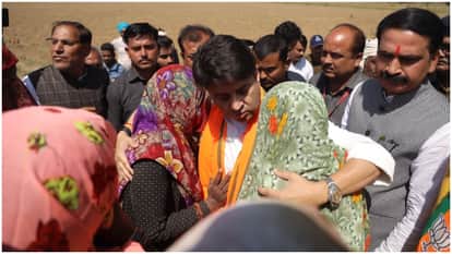 Jyotiraditya Scindia reached Guna for first time after declared candidate in Lok Sabha election