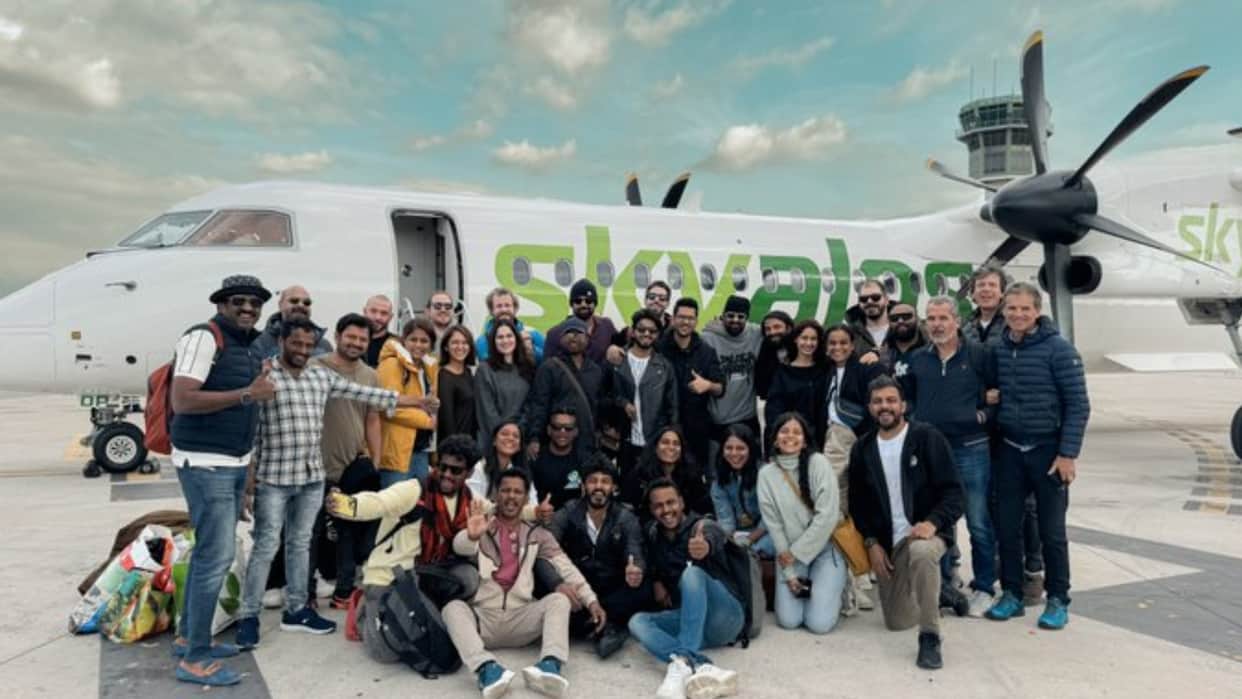 Nag Ashwin Prabhas and Disha Patani Kalki 2898 AD team Reached Italy For Shooting See Photo