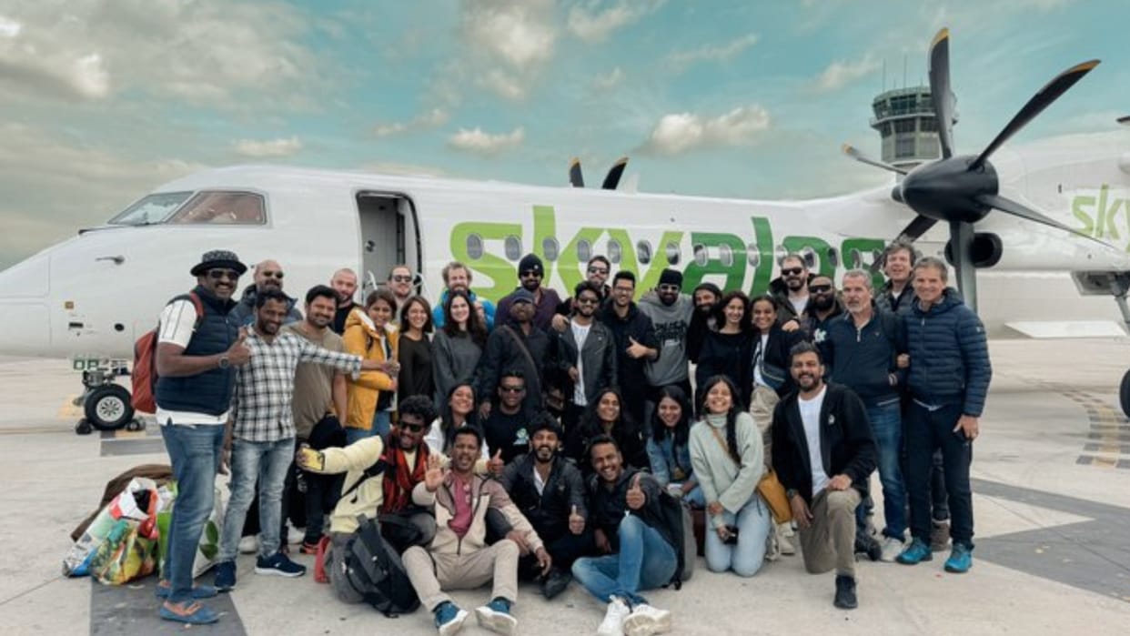 Nag Ashwin Prabhas and Disha Patani Kalki 2898 AD team Reached Italy For Shooting See Photo
