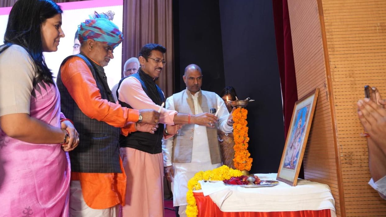 Jaipur News Modi Government Strength Women Empowerment India Colonel Rajyavardhan Rathore