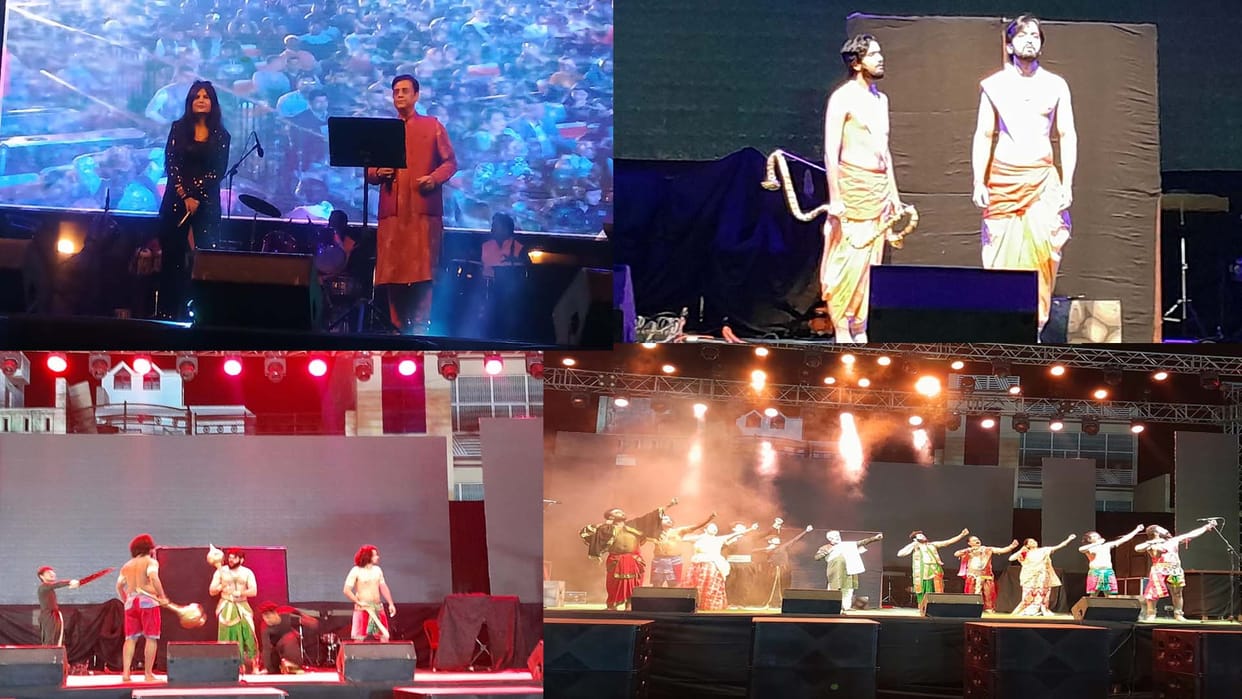 Auraiya Mahotsav: Parul Mishra and Vipin Sachdeva created a sensation with their songs