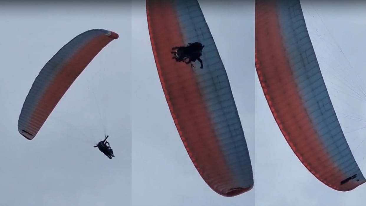 Two paragliders lost their way due to storm in Kullu, One stuck in a tree, the other made an emergency landing