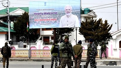 PM Modi Kashmir Visit today, will hold a rally