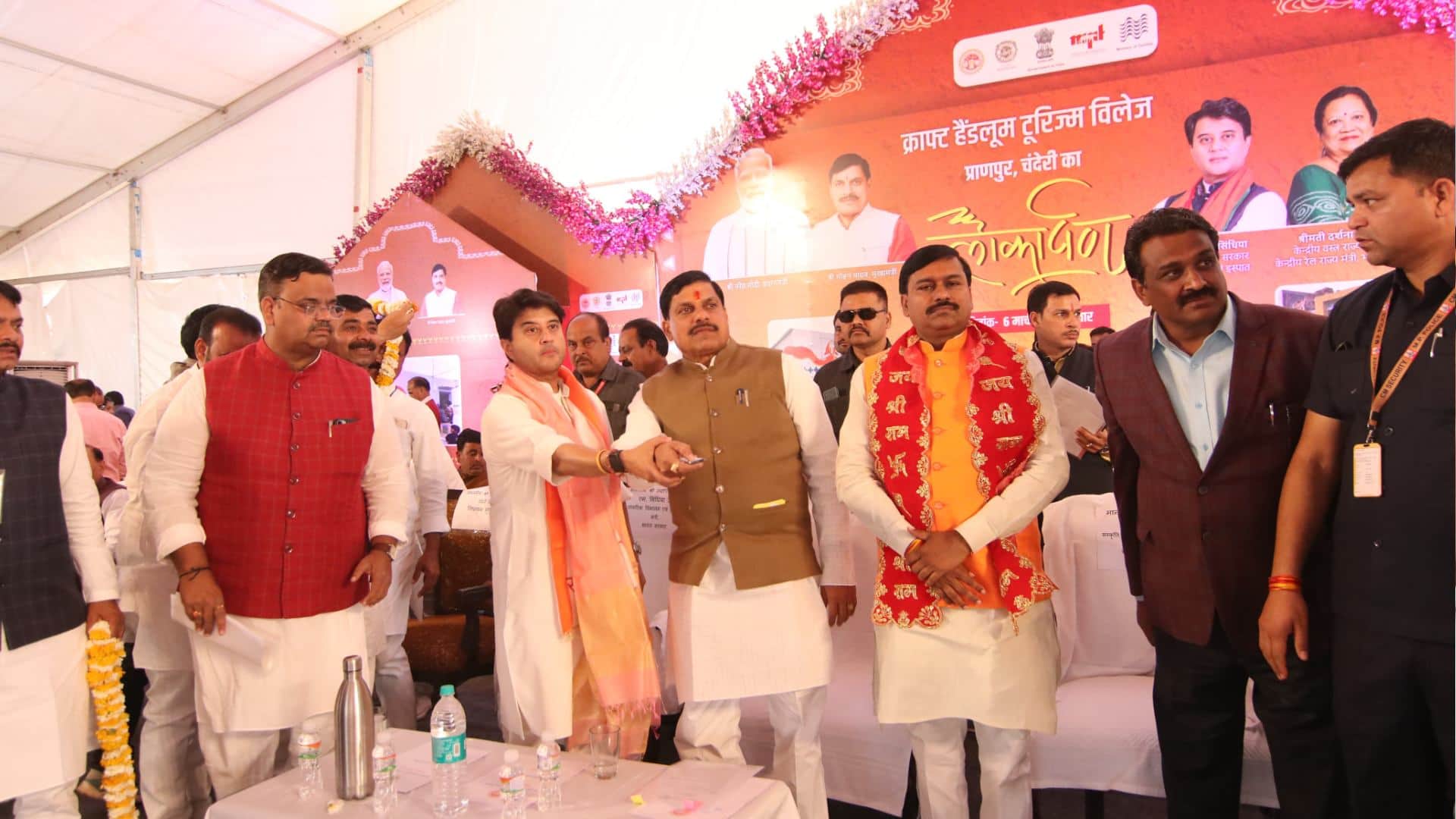 CM Dr. Mohan Yadav arrived at consecration of Ashta Mahalaxmi, said- Jaurasi will become a religious tourism