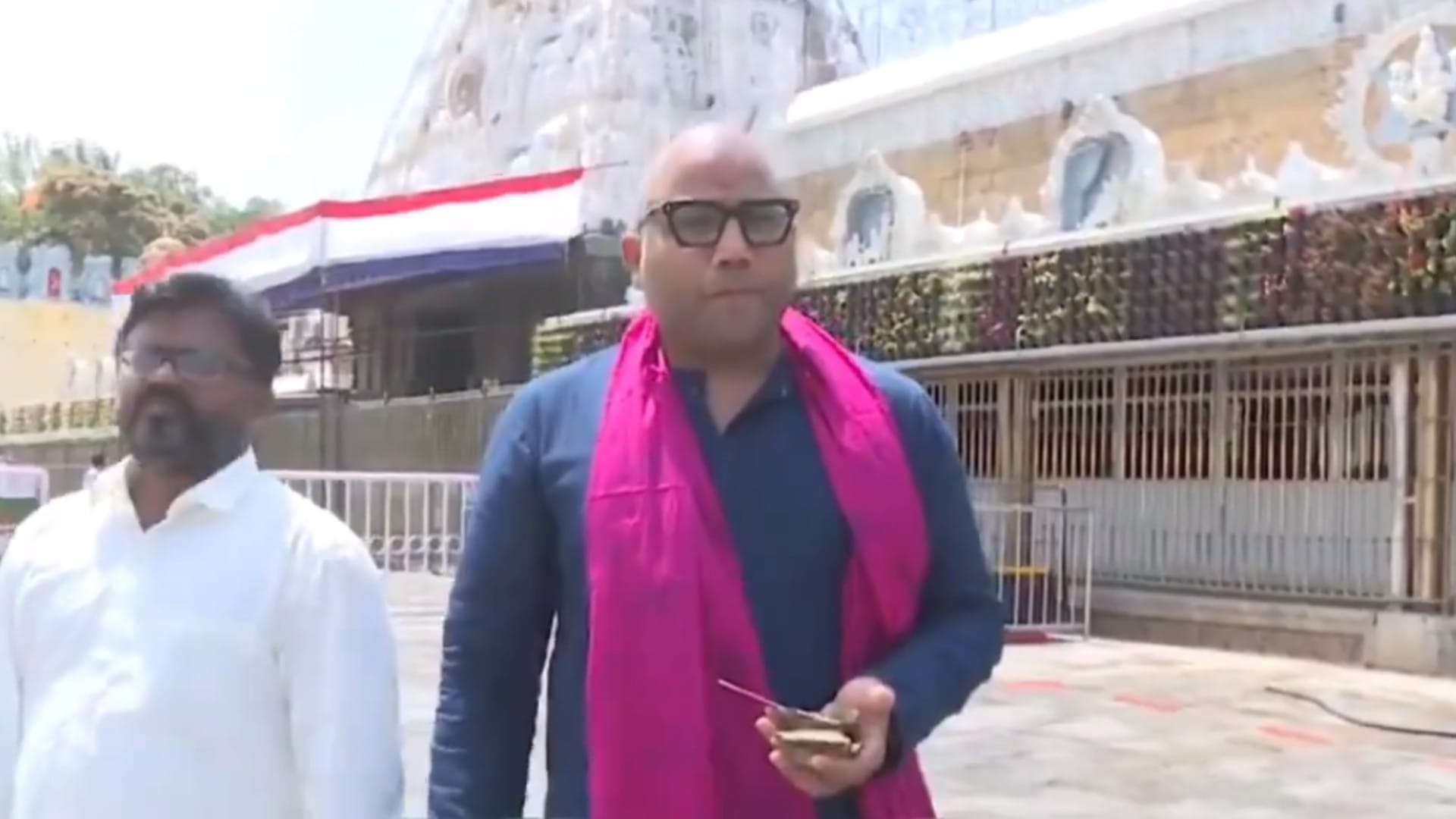 Animal director Sandeep Reddy Vanga goes bald in Tirumala Temple Prayers Ahead Of Prabhas Starrer Spirit