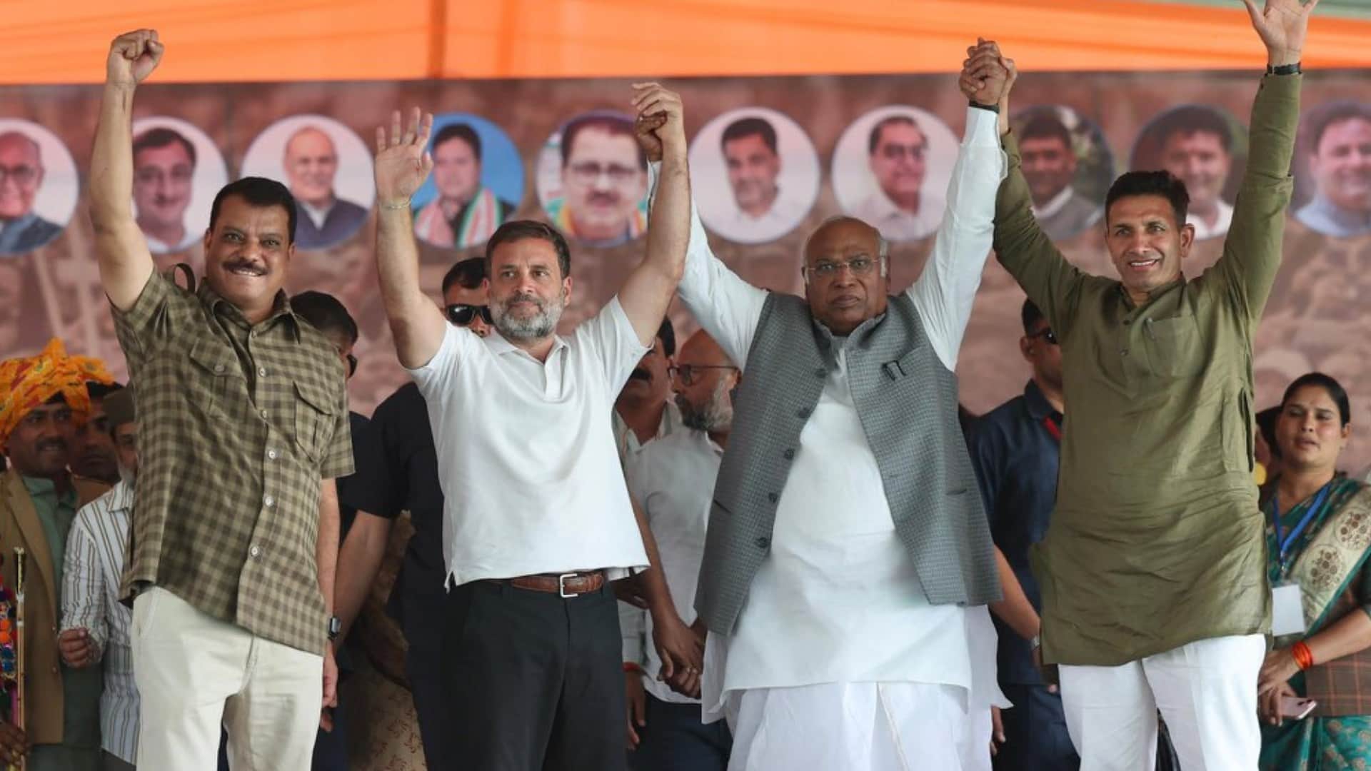 Bharat Jodo Nyay Yatra: Rahul Gandhi roared for the interests of tribals, Modi-Modi slogans raised in Badnawar