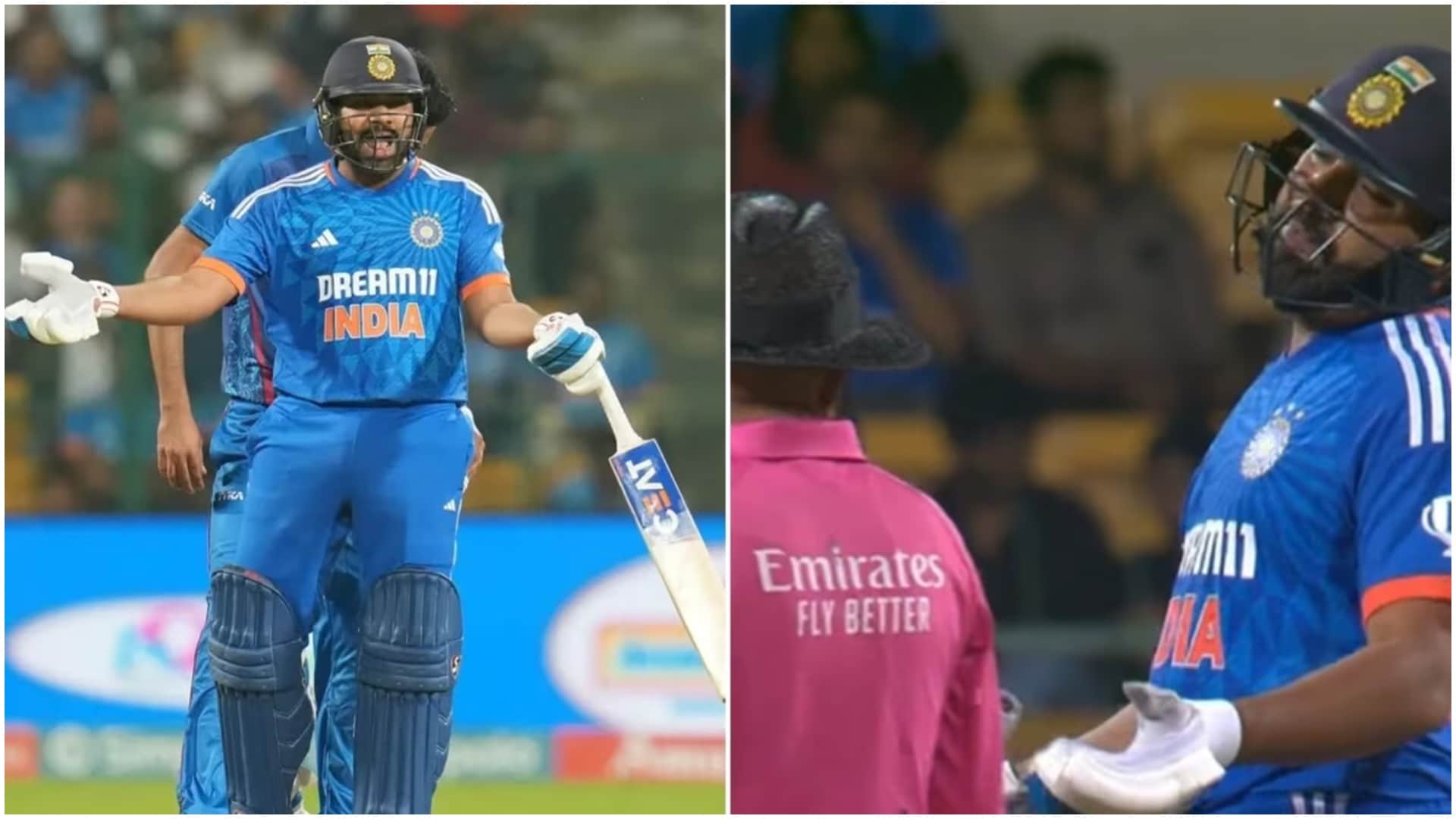 Video: Rohit Sharma On Viral Stump-Mic Exchange With Umpire Virendra in IND vs AFG T20; IND vs ENG 5th Test