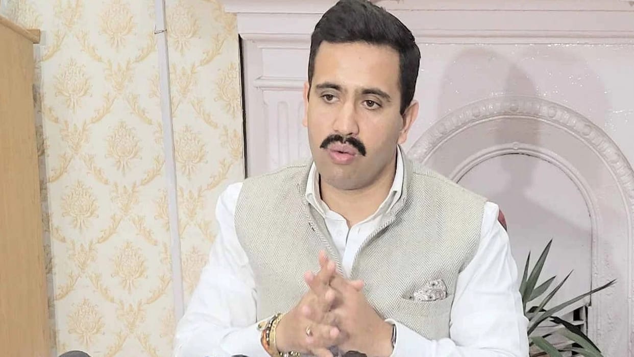 Vikramaditya singh said I have come to fulfill the responsibility given by the govt and the party.