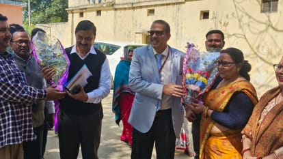 Additional Chief Secretary inspected Government Upgraded Secondary School