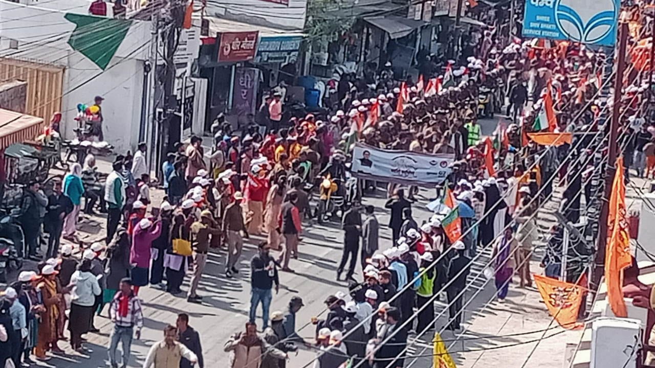 CM Dhami mega road show in Dehradun sashakt nari samridh nari celebration on Women's Day many routes changed