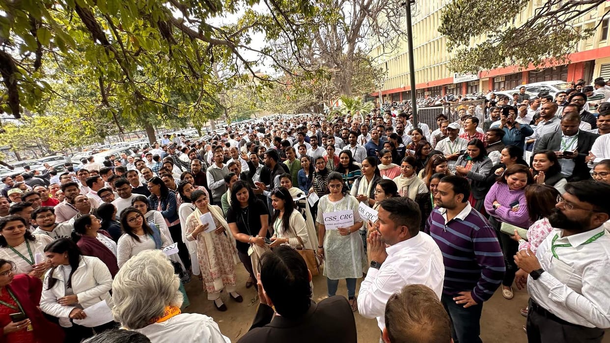 5000 CSS officers will take out peace march on March 11