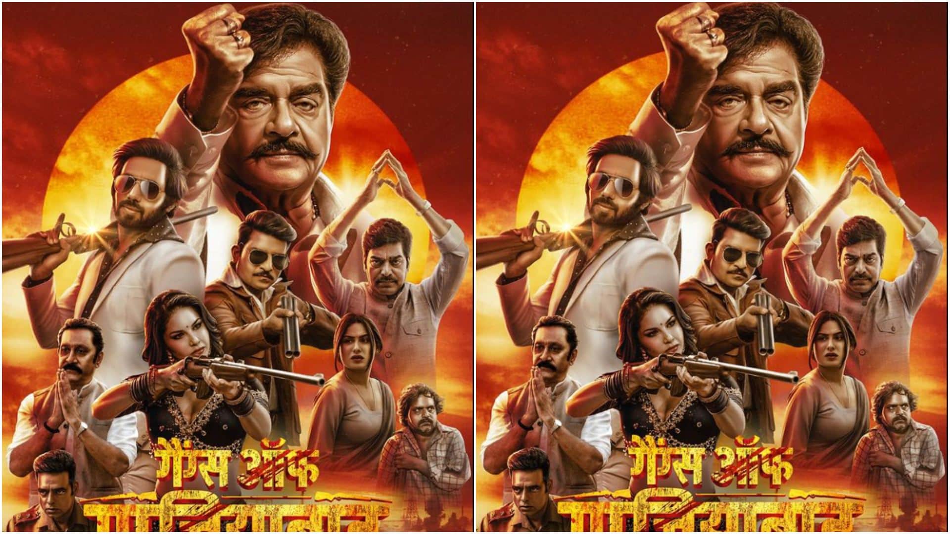 GANGS OF GHAZIABAD: Shatrughan Sinha wraps up filming for his OTT debut series first look Out
