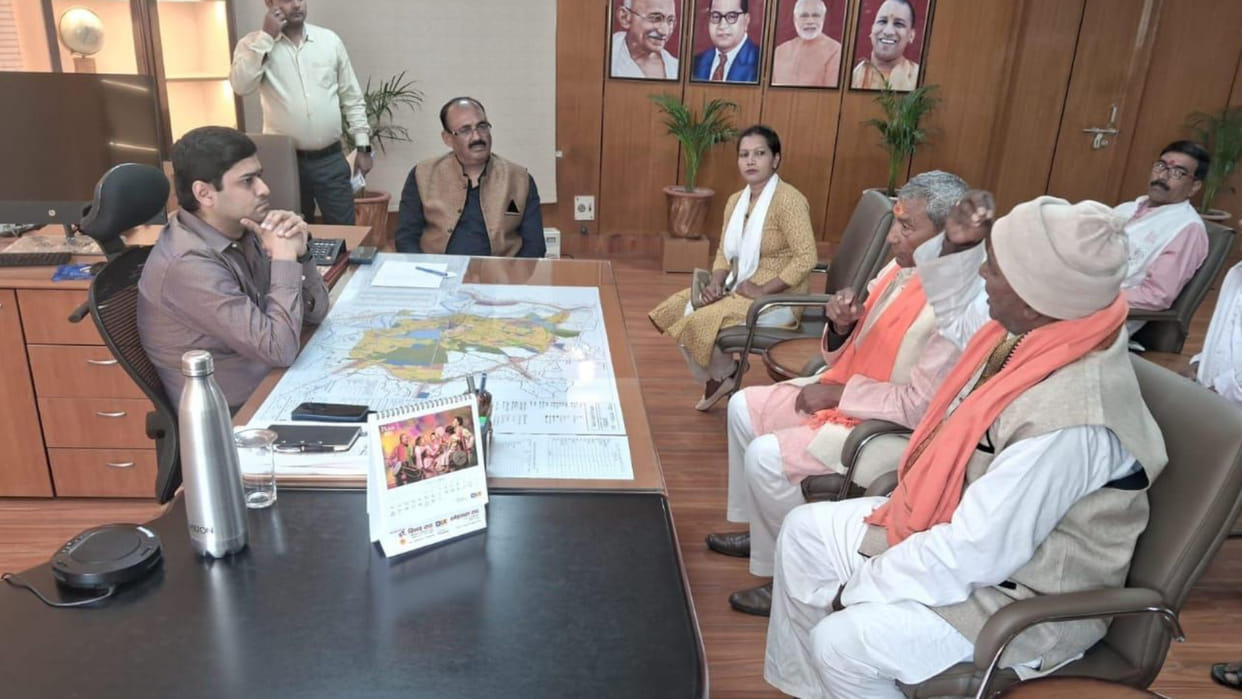 Displeasure over not changing the land use of Jharkhandi piece number two Singhadia in the master plan