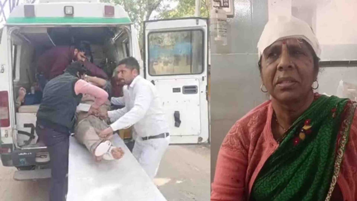 Jhunjhunu News: Neighbor entered the house and made a fatal attack with a sharp weapon.