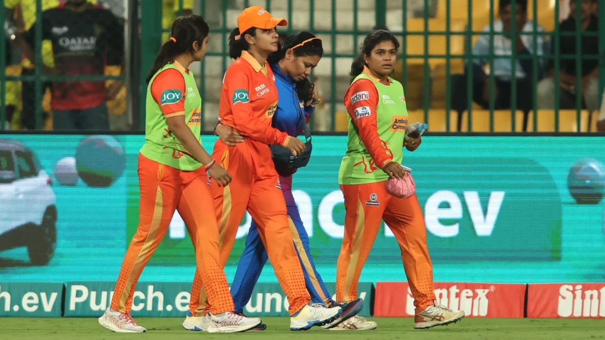 gujarat giants harleen deol ruled out of wpl 2024 bharti fulmali joined the squad as replacement