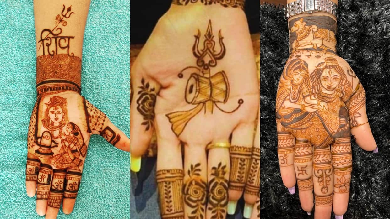 mahashivratri 2024 latest mehndi design images free download