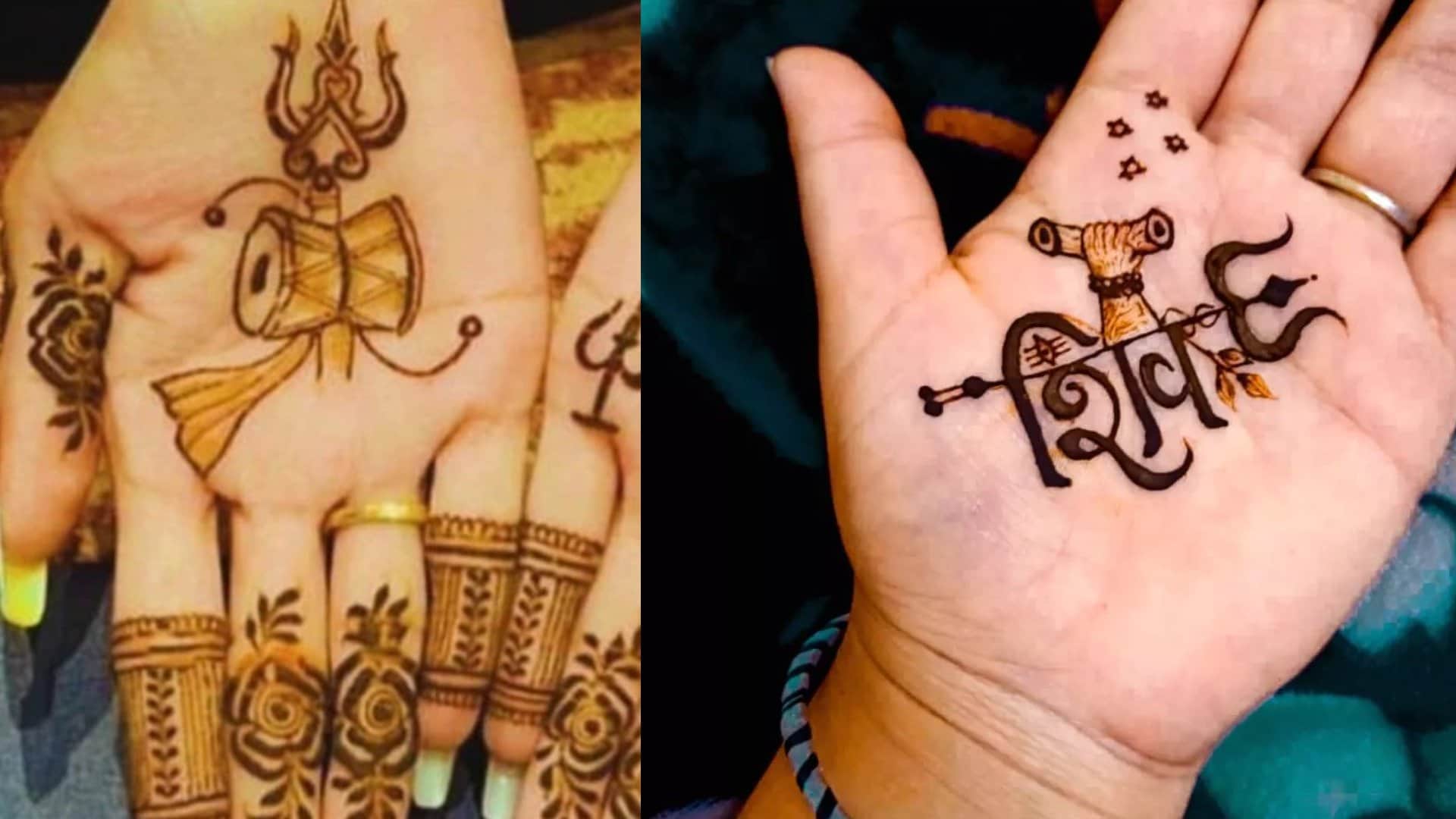 mahashivratri 2024 latest mehndi design images free download