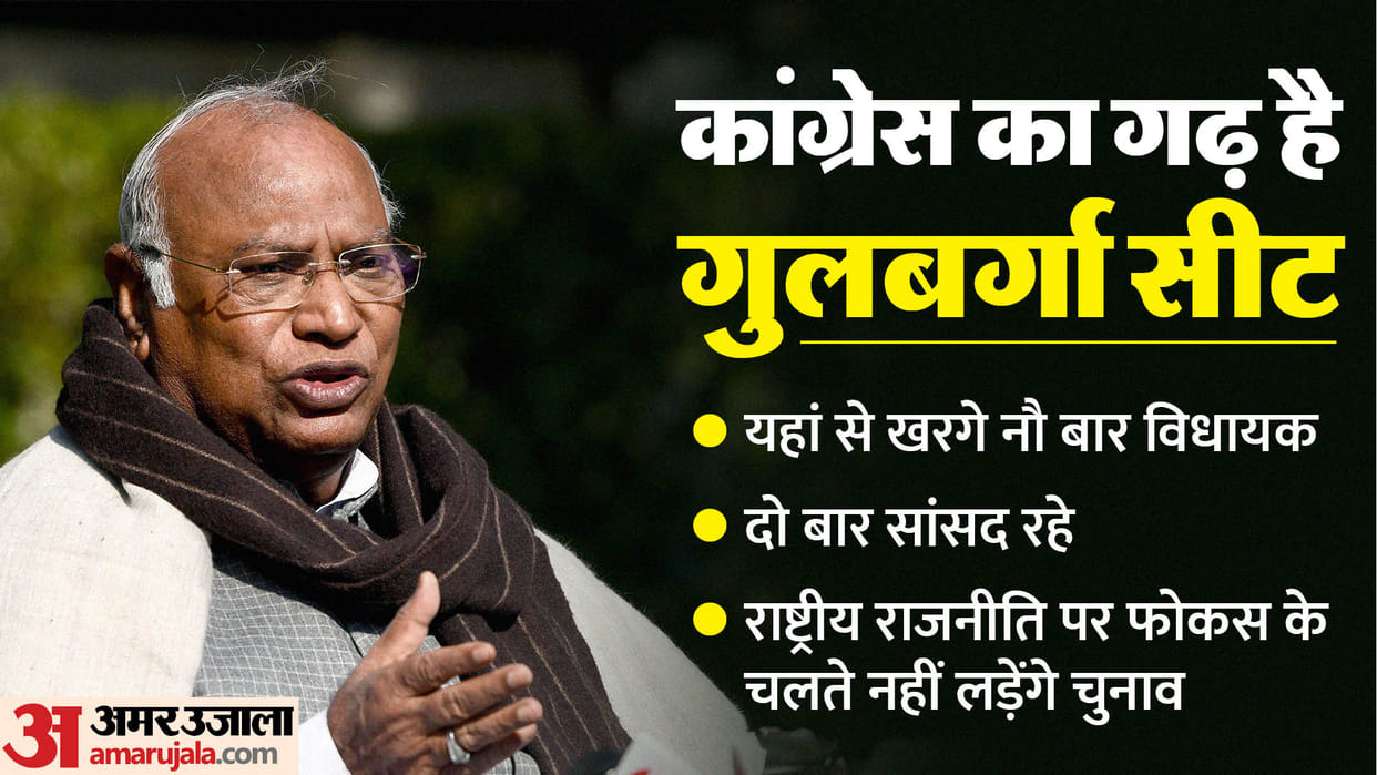 mallikarjun kharge not contest from karnataka congress bastion gulbarga lok sabha seat son in law contest