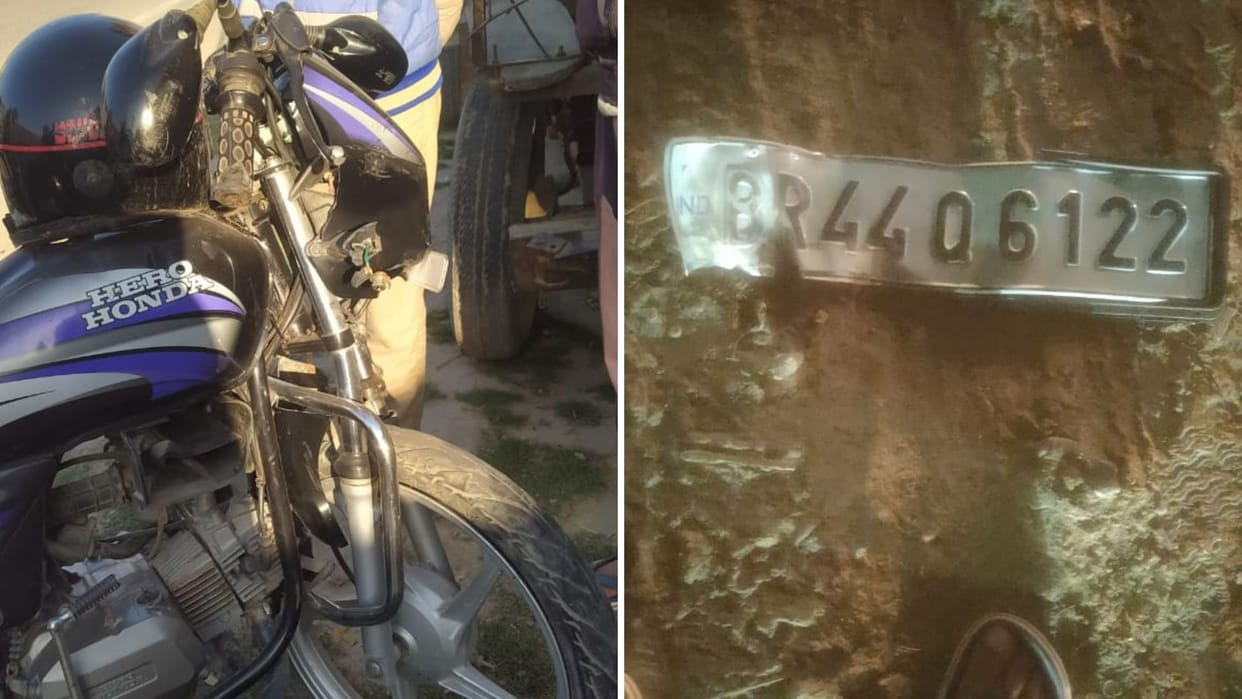 Bike rider collides car saving dog in mau one dead, on injured