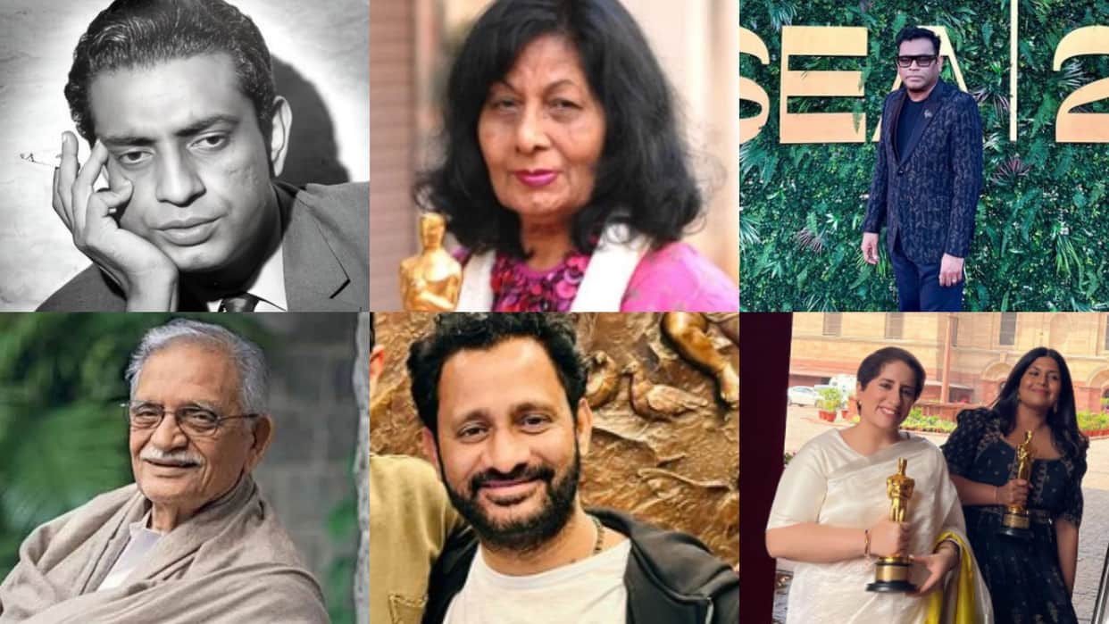 Oscars 2024 These Indian won academy award MM keeravani AR Rahman Satyajit ray Bhanu athaiya
