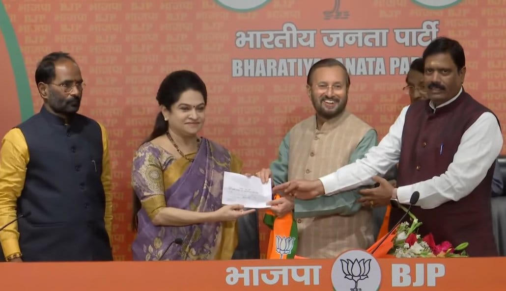 Congress Padmaja Venugopal Joins BJP daughter of Former Kerala CM Karunakaran