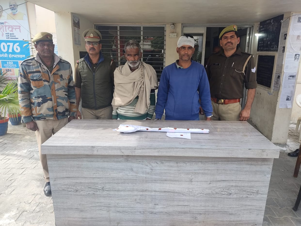 Rampur: Father and son who shot CRPF jawan arrested, licensed rifle also recovered, sent to jail