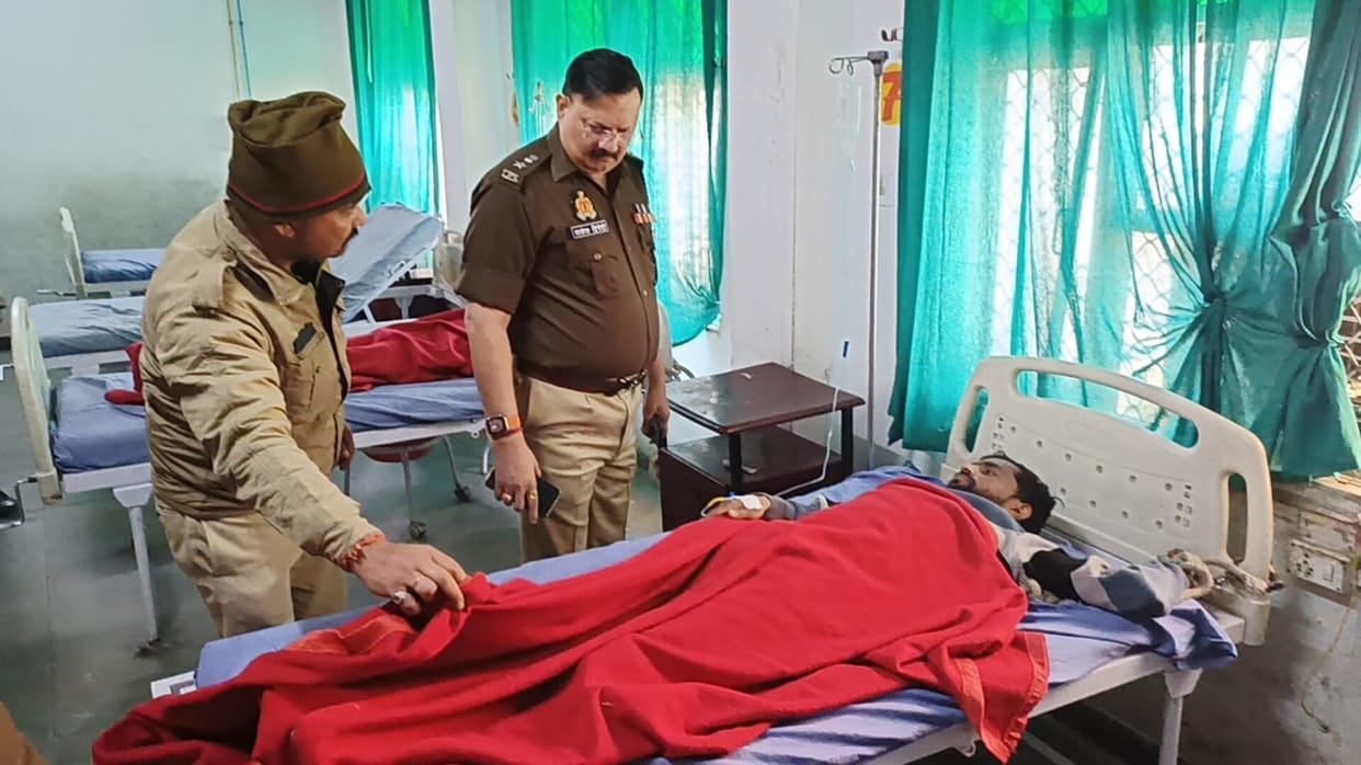 Rampur encounter: Rampur police encounter with cow smugglers, both shot in the leg