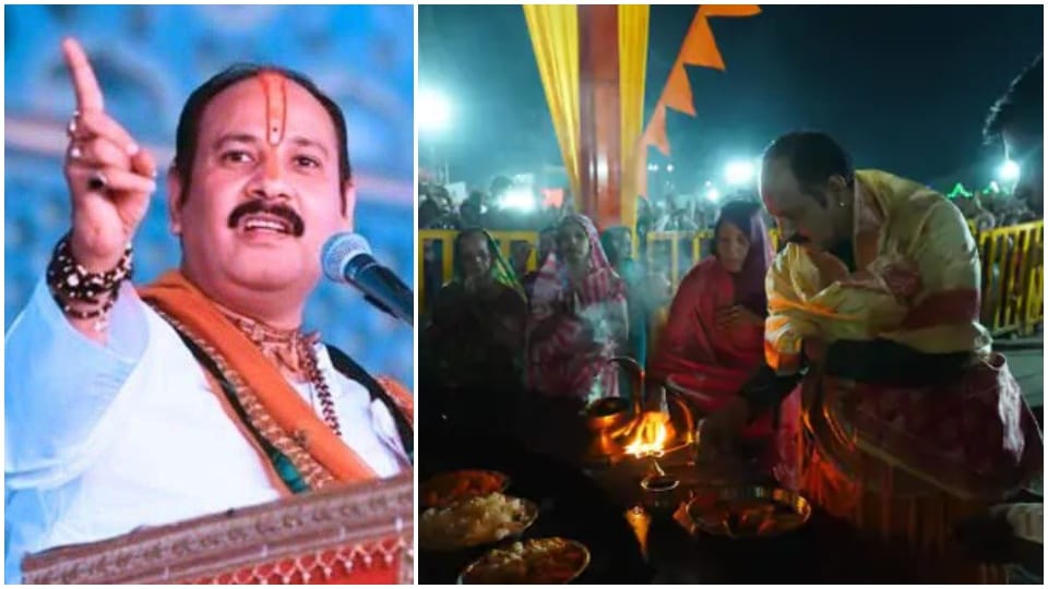 Rudraksh Mahotsav and Shivmahapuran Katha start from today in Sehore Pandit Pradeep Mishra