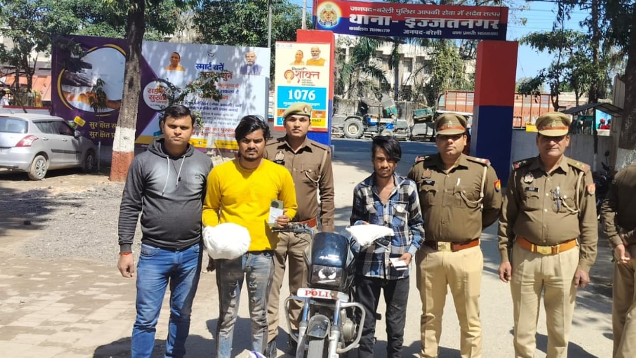 Two accused arrested for making illegal weapons on demand in Bareilly