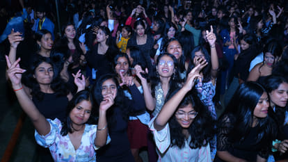 MMMUT: 'Abhyudaya' program begins, EDM night becomes attraction