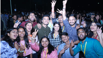 MMMUT: 'Abhyudaya' program begins, EDM night becomes attraction