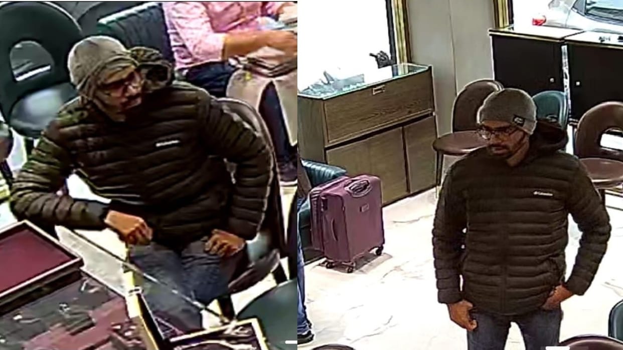 young man cheated bullion businessman by luring him into talking In Ambala, shopkeeper showed gold chain