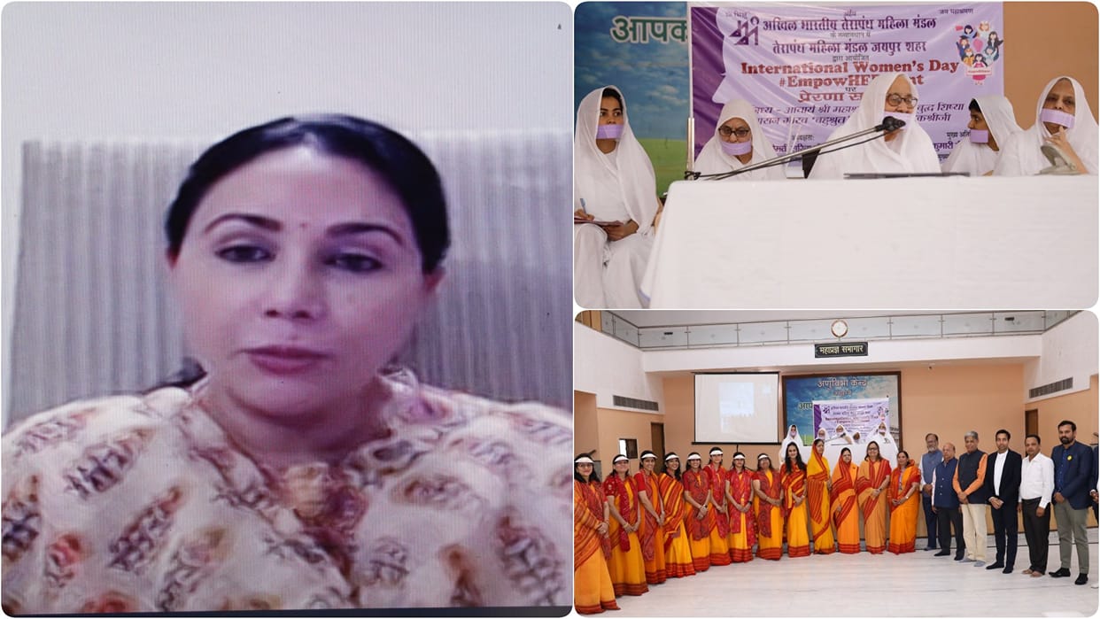 Jaipur: On Women's Day, Deputy CM Diya Kumari says Women are contributing equally for development of nation