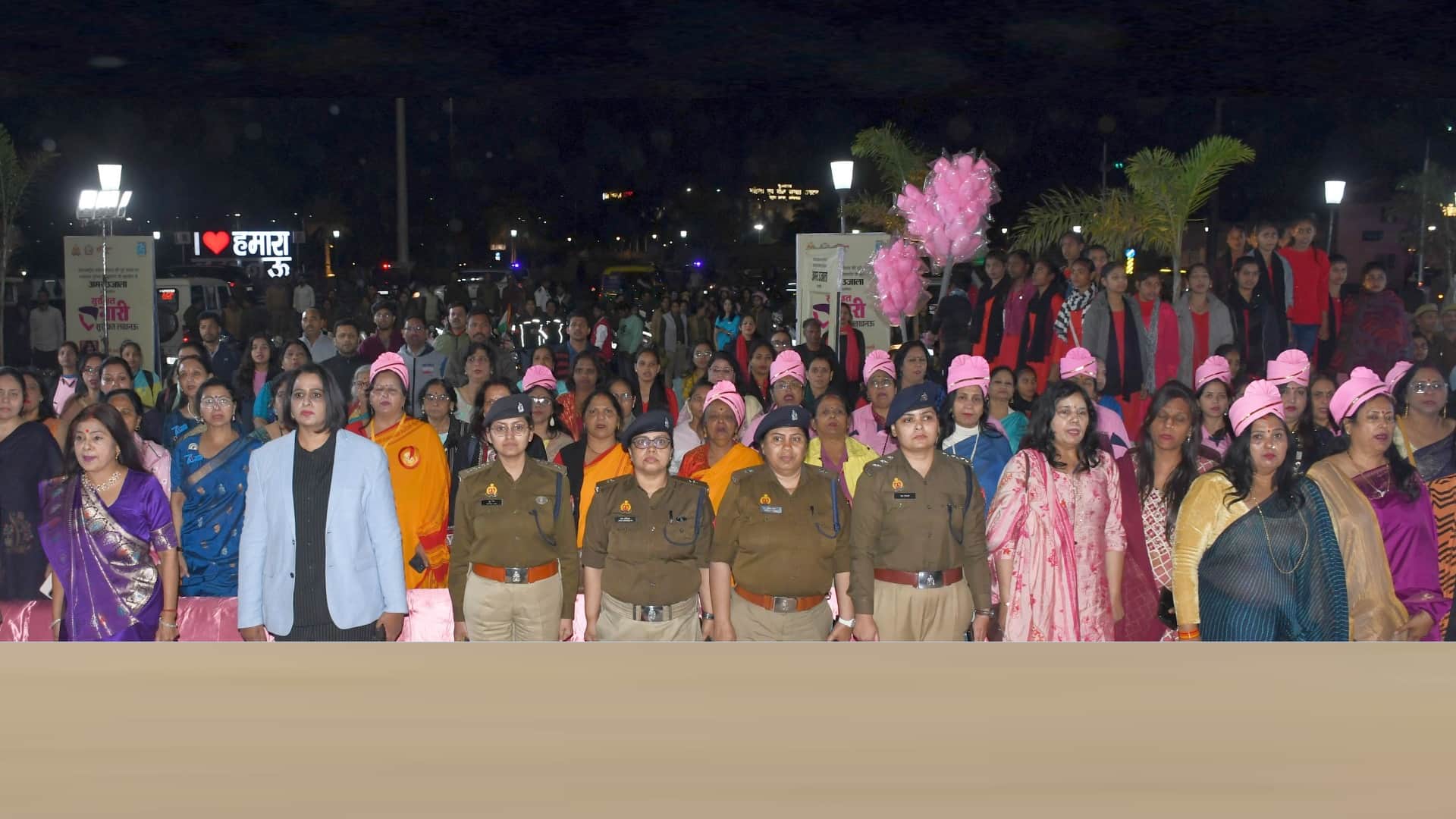 Women's Day 2024: women rally in Lucknow.