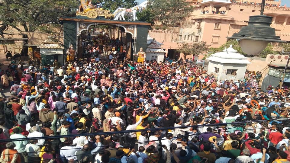 Shiv Barat From Sri Krishnajanma Bhoomi In Mathura On Mahashivratri