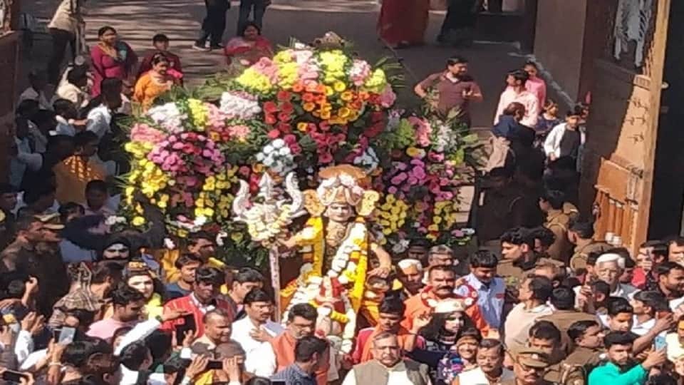 Shiv Barat From Sri Krishnajanma Bhoomi In Mathura On Mahashivratri