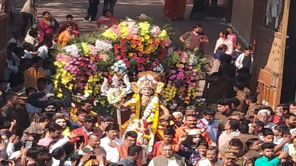 Shiv Barat From Sri Krishnajanma Bhoomi In Mathura On Mahashivratri