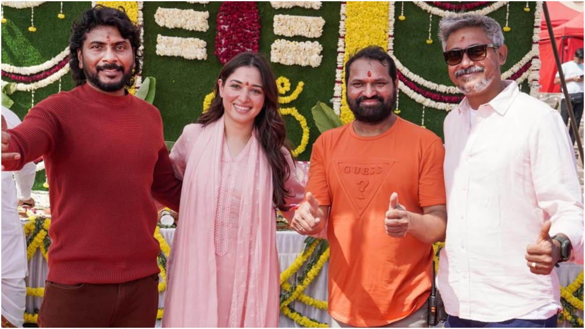 Tamannaah Bhatia Shares First Look Poster of Upcoming Crime Thriller Film Odela2 on Maha Shivaratri
