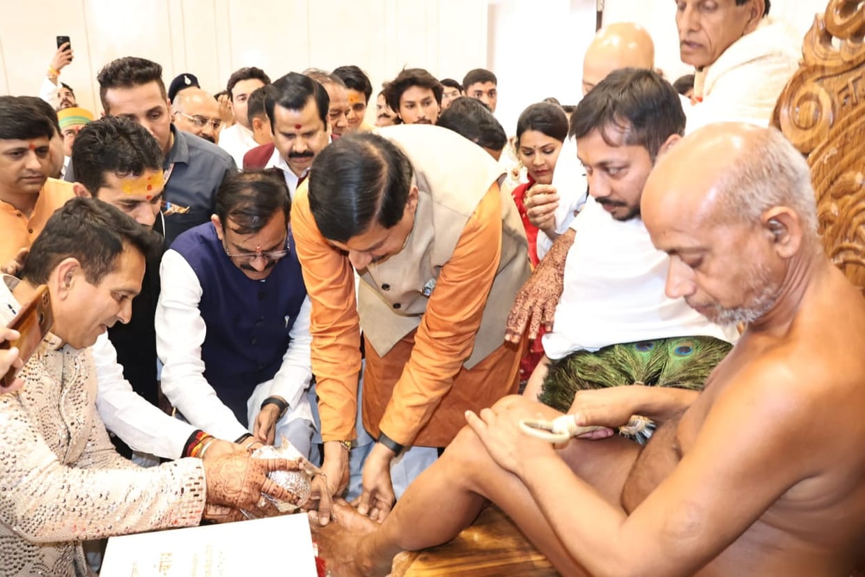 Indore: Chief Minister Mohan Yadav said at Panchkalyan Mahotsav - We made the ideals of Mahavir a part of the